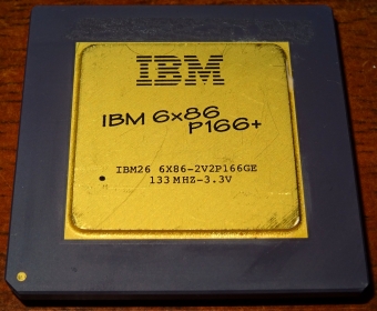 IBM 6x86 P166+ CPU (IBM26 6x86-2V2P166GE) 133 MHz 3.3V USA 1995